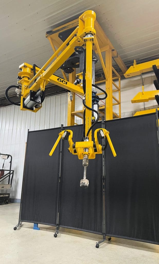 Compactor Arena Brazo manipulador para absorber las vibraciones del compactador de ...
