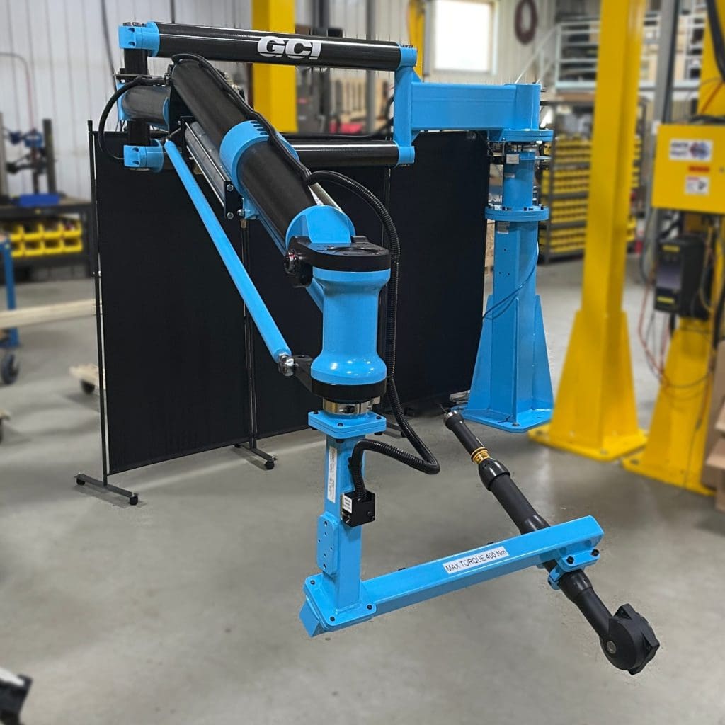 Compact Gci Layout Pinza giratoria para manipulación de materiales M150F - GCI